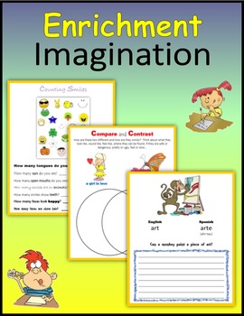 Preview of Enrichment - Imagination