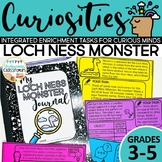 Enrichment Task Cards | Loch Ness Monster | Gifted Indepen