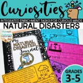 Enrichment Task Cards | Natural Disasters | Gifted Indepen