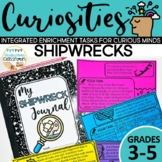 Enrichment Task Cards | Shipwrecks | Gifted and Talented I