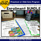 Enrollment Package for Preschool or Child Care Bundle