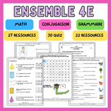 Ensemble Math, Grammaire, Quiz Conjugaison 4e