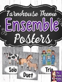 Ensemble Posters - Farmhouse theme