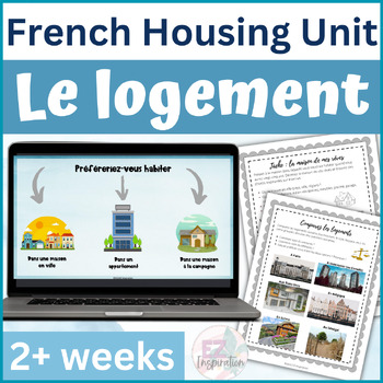 Preview of Ensemble - Unité de logement - French Housing Unit Bundle for AP® or Immersion