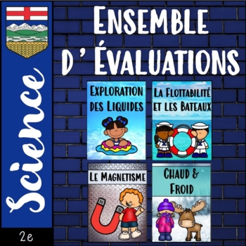 Preview of Alberta Science │ Ensemble d'Évaluations Scientifiques! (BUNDLE)