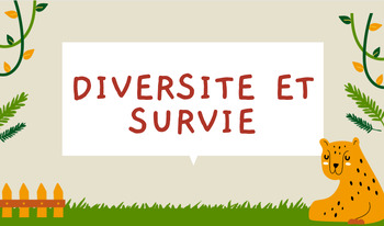 Preview of Ensemble de Diaporamas sur la Diversité et la Survie - BC Curriculum: Grade 7