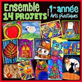 Ensemble de projets d'arts plastiques : première année - 6