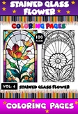 Enter the Tranquil Oasis of Stained Glass Garden Coloring 