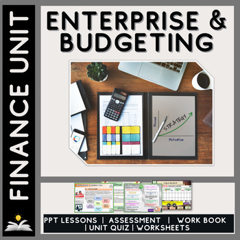 Preview of Enterprise & Budgeting - Middle School Finance Unit