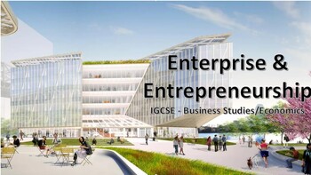 Preview of Enterprise  and Entrepreneurship