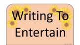 Entertaining Writing Display