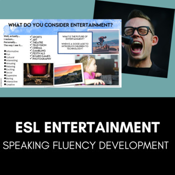 Preview of Entertainment ESL Speaking Practice