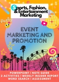 Entertainment Marketing: Event Marketing and Promotion