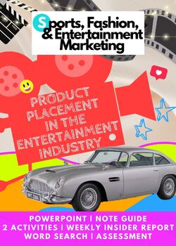 Preview of Entertainment Marketing: Product Placement in the Entertainment Industry