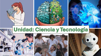 Preview of Entire Curriculum for AP Spanish Ciencia y Tecnología | Slides & ALL ACTIVITIES