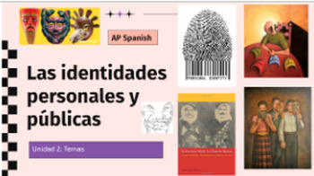 Preview of Entire Curriculum for Identidades personales y pública | Slides & ALL ACTIVITIES