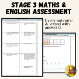 Entire Mathematics and English Stage 3 Assessment with NSW