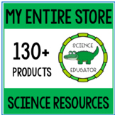 Entire Store GROWING Bundle!!! 5th-6th Grade Science Resources
