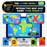 Entire World Interactive World Geography Game & Map Quiz ~