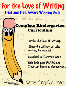 Preview of Entire Year Curriculum Kindergarten