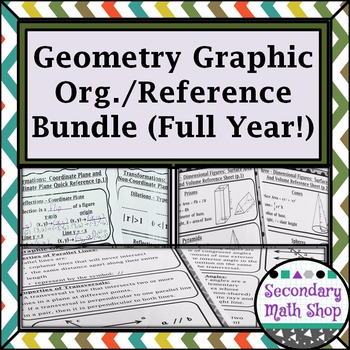 Preview of Graphic Organizers / Reference Entire Year  Bundle