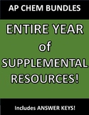 Entire Year of Supplemental Resources for AP Chemistry