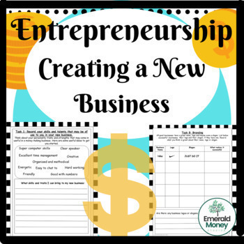 Preview of Entrepreneur Business Project, Creating a New Business