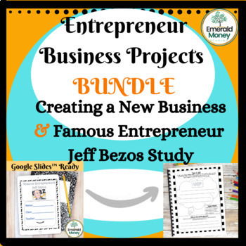 Preview of Entrepreneurship Create a Business and Famous Entrepreneur Jeff Bezos BUNDLE