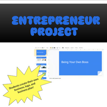 Preview of Entrepreneur lesson and project 