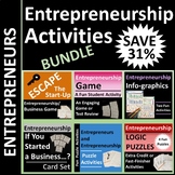 Entrepreneurship Activities Bundle SAVE 32%