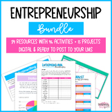 Entrepreneurship Activities and Projects Mega Bundle