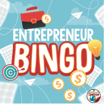 Preview of Entrepreneurship Activity Bingo (Print & Digital Distance Learning)