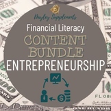 Entrepreneurship Bundle for High School Financial Literacy
