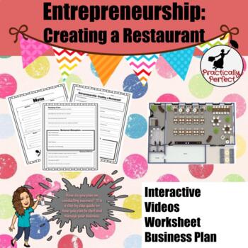 Preview of Entrepreneurship: Creating a Restaurant Project