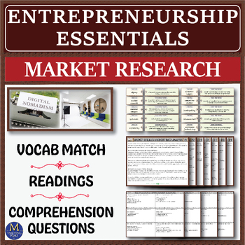 Preview of Entrepreneurship Essentials Series: Market Research & Customer Analysis