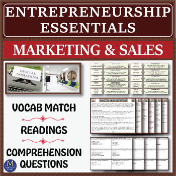 Preview of Entrepreneurship Essentials Series: Marketing & Sales Strategies