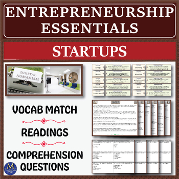 Preview of Entrepreneurship Essentials Series: Startups