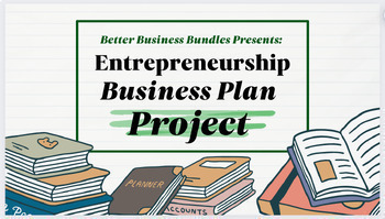 Preview of Business Plan Project - Entrepreneurship Projects (New Item)