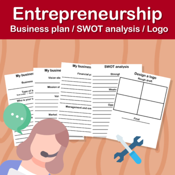 Preview of Entrepreneurship Project - Business Plan / SWOT analysis /  Project