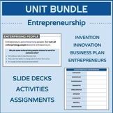 Entrepreneurship | UNIT BUNDLE (Intro to Business)