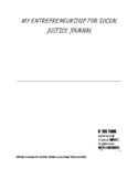 Entrepreneurship for Social Justice Guided Journal