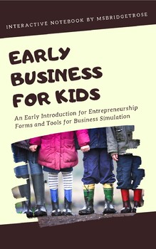 Preview of Entrepreneurship for kids : Planning for Business Simulation