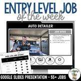 Entry Level Job of the Week Google Slides