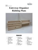 Entryway Organizer Building Plans Middle School