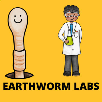 Preview of Environment Biology Earthworm behavior lab packet Earth Day nature camping