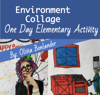 Preview of Environment Collage Art Activity