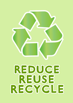 Reduce, Reuse, Recycle, Rethink and Repair Posters Teaching