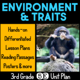 Environment and Traits 5E Unit Lesson Plan for 3rd Grade S