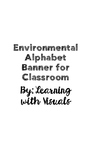 Environmental Alphabet