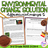 Environmental Change Solution NGSS 3-LS4-4 Science Differe